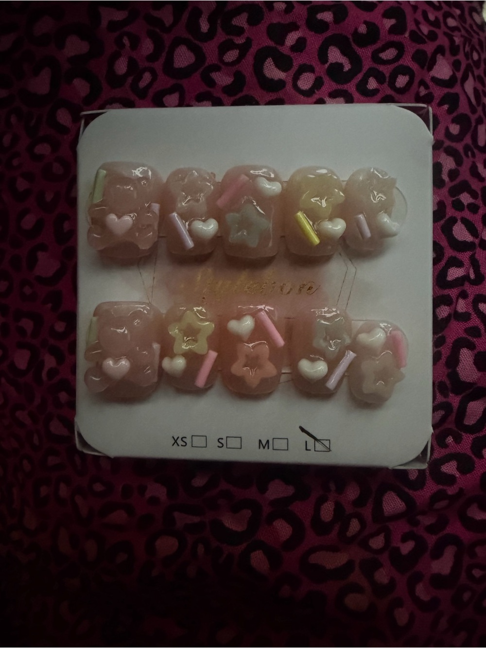 Kids Decorative Pastel Pink Heart & Star Hair Clips - Brand: